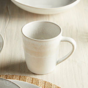 Carmel Ceramica LILY VALLEY MUG White