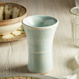 Good Earth Pottery TUMBLER Aqua