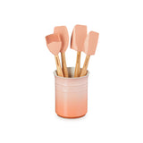 Le Creuset CRAFT SERIES 5 PIECE UTENSIL SET WITH CROCK Peche