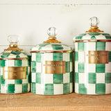 MacKenzie-Childs CANISTER WITH LID