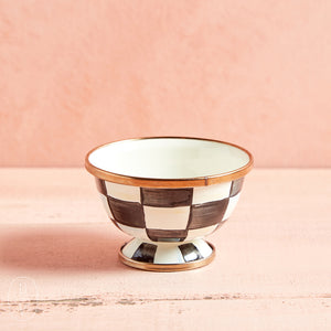 MacKenzie-Childs LITTLE SUGAR BOWL Courtly Check