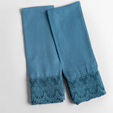 Bella Notte Linens MADERA LUXE PILLOWCASE WITH DONELLA LACE