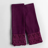 Bella Notte Linens MADERA LUXE PILLOWCASE WITH DONELLA LACE