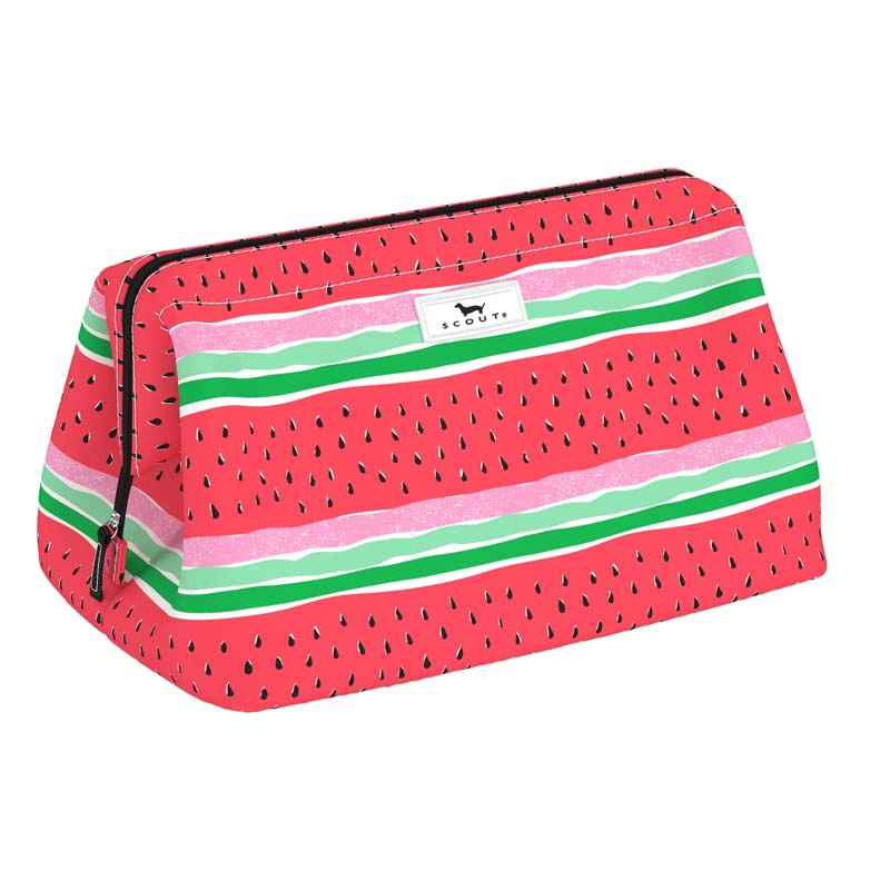 Scout BIG MOUTH MAKEUP BAG SPRING 25 Melondramatic