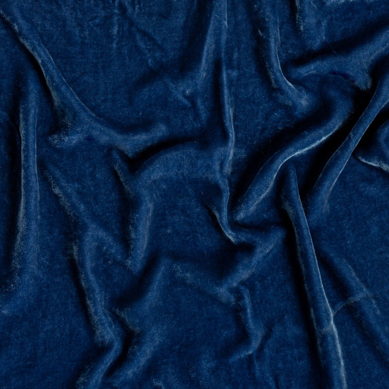 Bella Notte Linens CARMEN THROW BLANKET Tahoe Blue