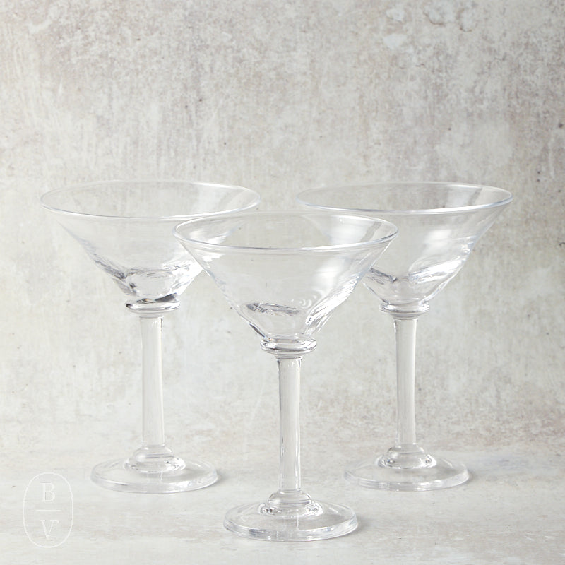 Simon Pearce WOODBURY MARTINI GLASS