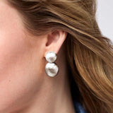 Julie Vos SILVER SOLARA EARRING