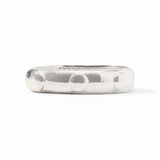 Julie Vos SILVER SOLARA HINGE BANGLE