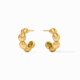 Julie Vos SOLARA NOVA HOOP EARRINGS EARRINGS Gold Small