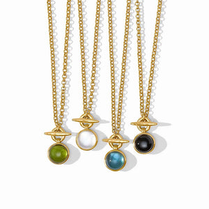 Julie Vos SOLARA SOLITAIRE NECKLACE