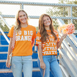 Stewart Simmons THE GO BIG ORANGE CHENILLE TEAM TOP