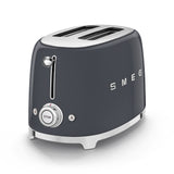 SMEG TWO SLICE TOASTER Slate Grey