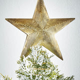 TAG METAL TREE TOPPER Star