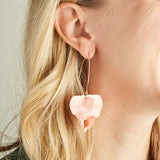 Virtue HYACINTH TIERED MARQUIS HOOK EARRINGS