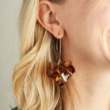 Virtue HYACINTH TIERED MARQUIS HOOK EARRINGS