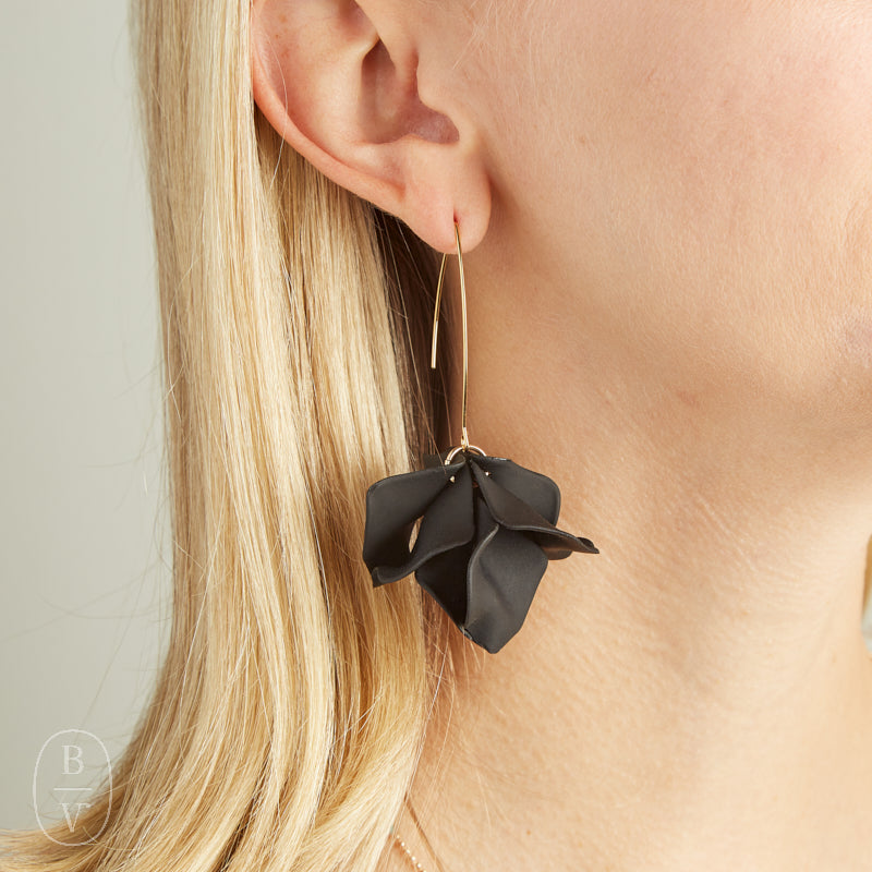 Virtue HYACINTH TIERED MARQUIS HOOK EARRINGS