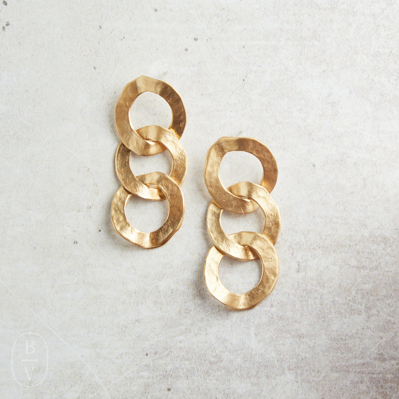 Virtue THE KAT EARRINGS Gold