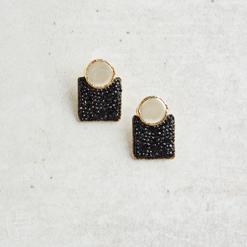 Virtue THE ELLA EARRINGS Black