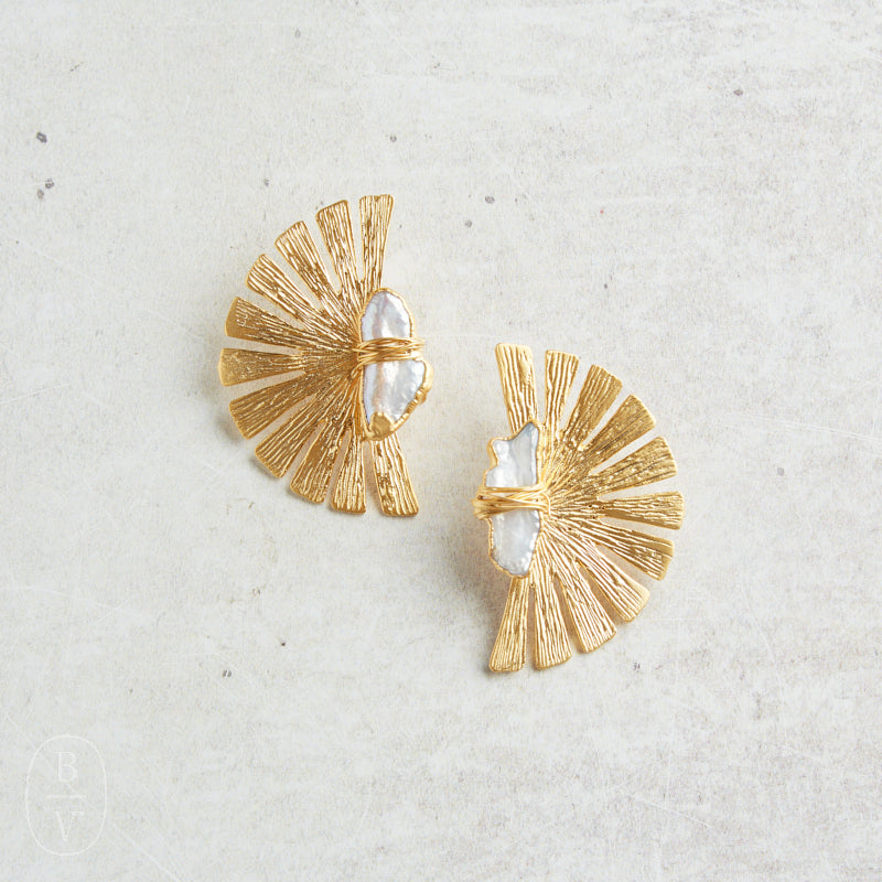 Virtue THE ADELINE EARRINGS Gold