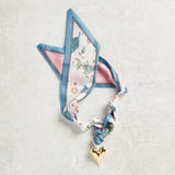 Virtue PUFF HEART ON SCARF NECKLACE
