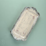 Etta B Pottery RECTANGLE TRAY HANDLES