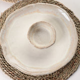 Etta B Pottery CHIP AND SALSA DISH