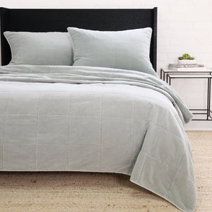 Pom Pom At Home AMSTERDAM COVERLET Shore Blue