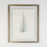 By Lacey MEDIUM FLOATED FRAMED FEATHER PAINTING SERIES 9 NO 4