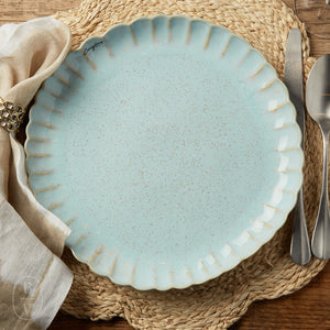 Casafina by Costa Nova MALLORCA DINNER PLATE Sea Blue