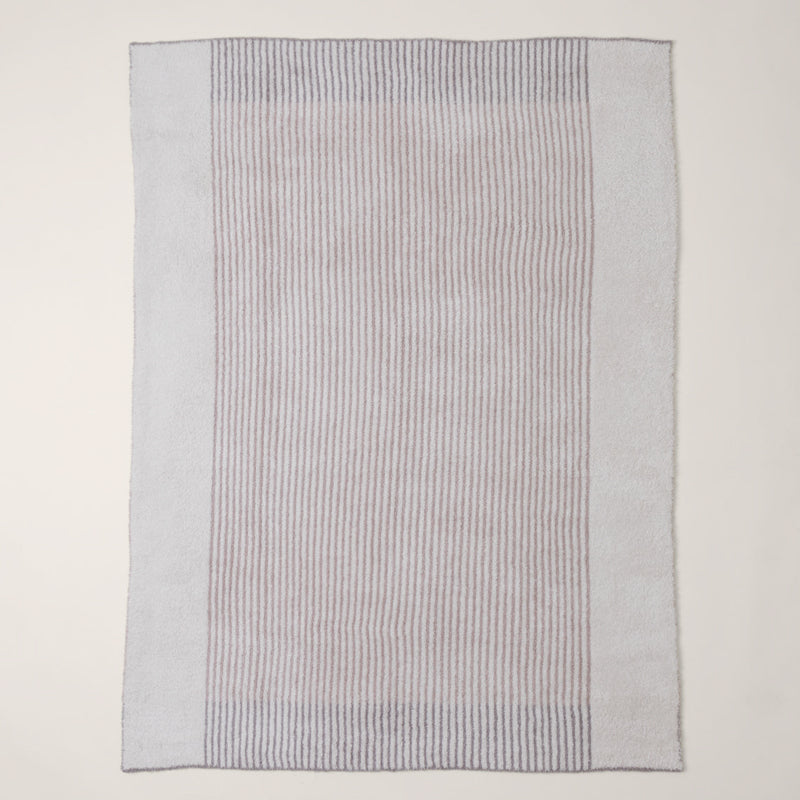 Barefoot Dreams COZYCHIC TEXTURED STRIPE THROW BLANKET