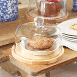 Europe 2 You GLASS DOME WITH WOOD BASE