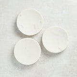 Creative Co-op ROUND MARBLE SOAP DISH