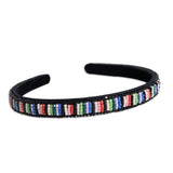 Ink and Alloy SADIE LUXE BEADED HEADBAND Rio
