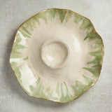 Etta B Pottery CRUDITES SERVER DISH