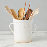Europe 2 You HANDTHROWN CROCK AND UTENSIL SET Medium