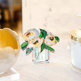 Lauren Dunn ACRYLIC BLOOM BLOCK Peonies Bitty