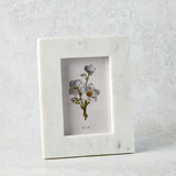 Creative Co-op MARBLE PHOTO FRAME White 4x6