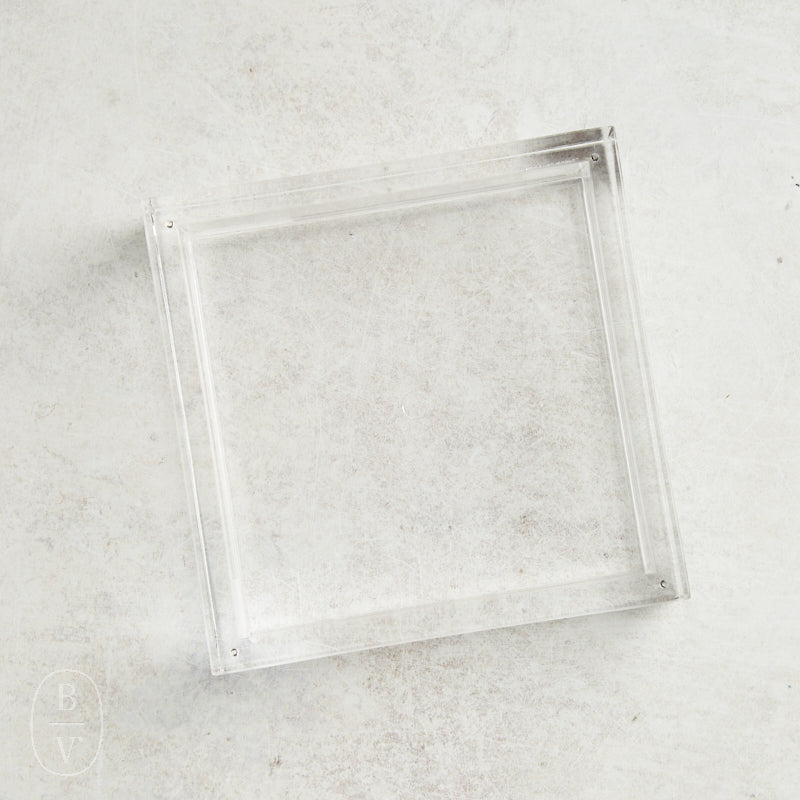 Caspari ACRYLIC COCKTAIL NAPKIN HOLDER Clear