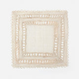 Blue Pheasant CARMINE PLACEMAT Bleached Square