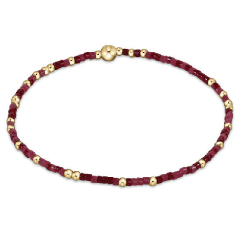 eNewton Design EXTENDS HOPE UNWRITTEN BRACELET SPRING 2024 7.25" Berry Berry Funny