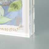 Meghean Warner ACRYLIC FRAMED SMALL SPARROW PRINT