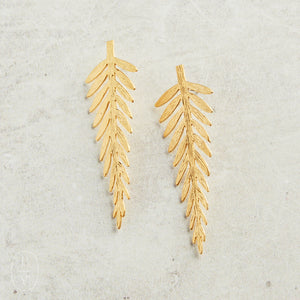 Virtue THE DAHLIA EARRINGS Gold