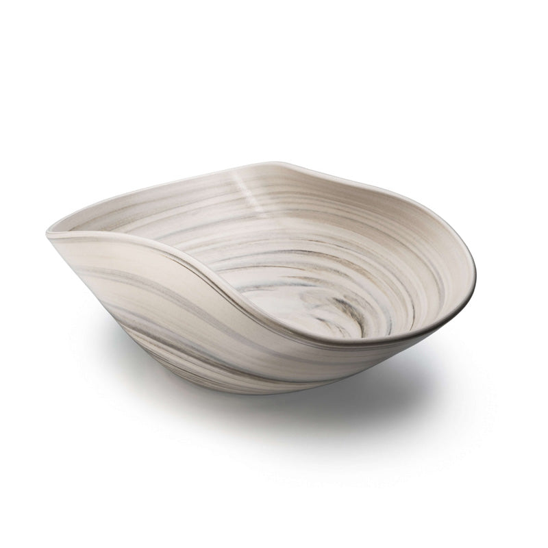 Simon Pearce BEACHSTONE SERVING BOWL Sand Medium