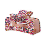 Ink and Alloy LOLA HAIR CLIP Rainbow Confetti