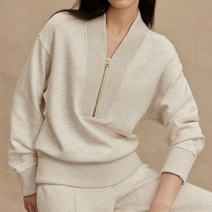 Varley SALLY HALF ZIP SWEAT