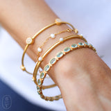 Julie Vos MONACO BANGLE BRACELET