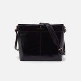 Hobo ROMY MEDIUM CROSSBODY Polished Leather Black