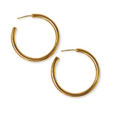 Ink and Alloy MARIANNE EVERYDAY LARGE CHUNKY HOOP EARRINGS