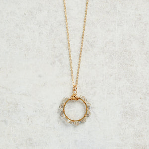 Darby Drake Jewelry and Design GEMSTONE NECKLACE - NETS241 Labradorite