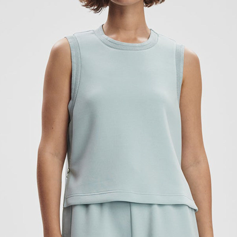 Varley SHEA CROP TANK Ether Blue